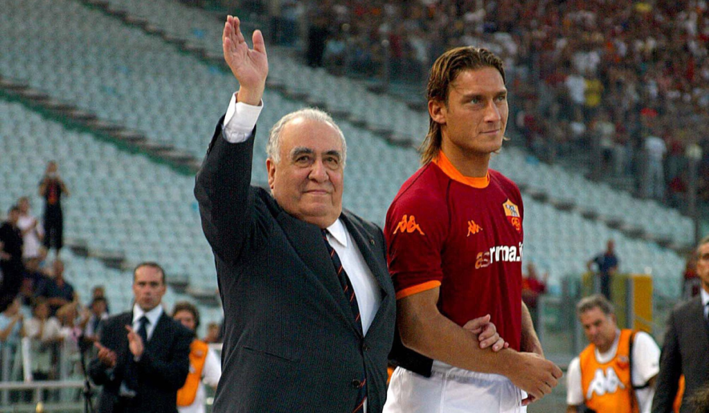Tidligere præsident afviser vild påstand: Totti var aldrig til salg
