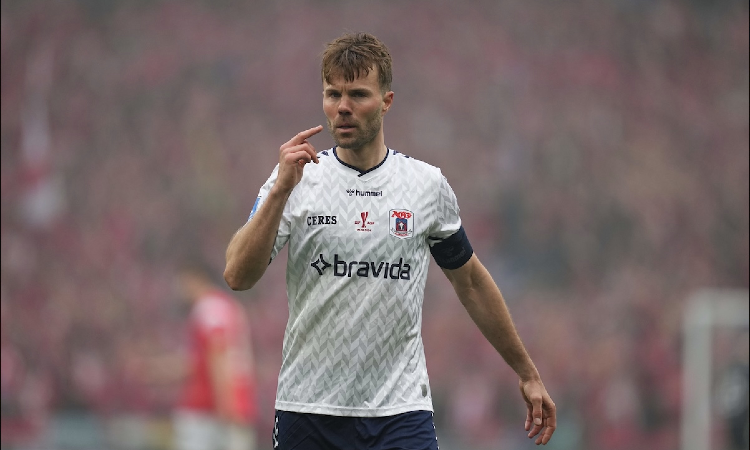 Patrick Mortensen forlænger kontrakten med AGF til 2026